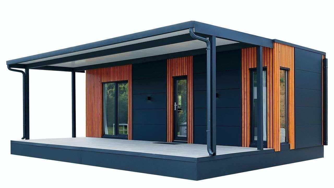 Modular Homes Factory Leona 24 with terrace