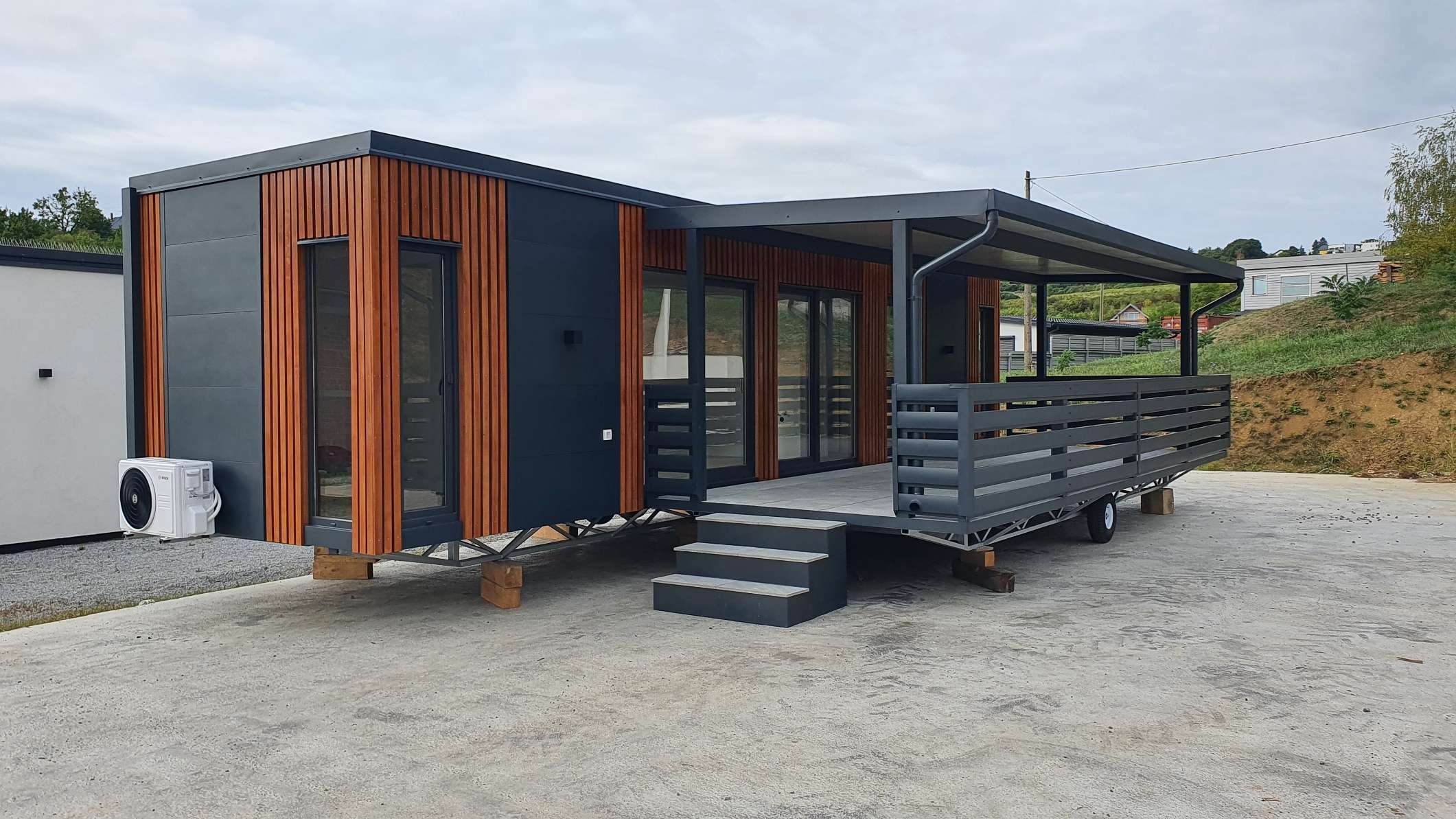 Modular Homes Factory Leona 33 with terrace